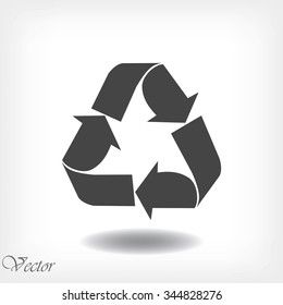 Recycle sign  icon