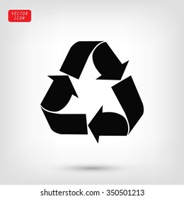 Recycle sign  icon