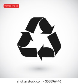 Recycle sign  icon