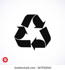 Recycle sign  icon