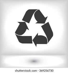 Recycle sign  icon