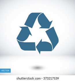 Recycle sign  icon
