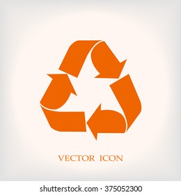 Recycle sign  icon