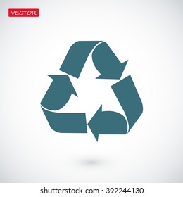 Recycle sign  icon