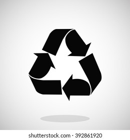 Recycle sign  icon