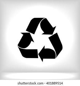 Recycle sign  icon