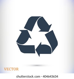 Recycle sign  icon