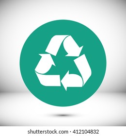 Recycle sign  icon