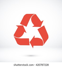 Recycle sign  icon