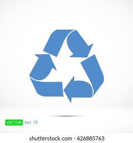 Recycle sign  icon