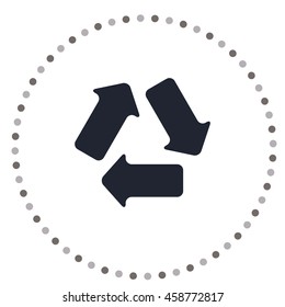 Recycle sign icon