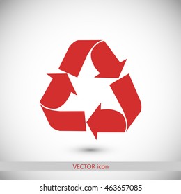 Recycle sign  icon