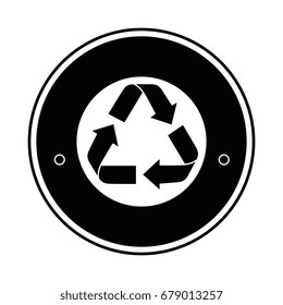 recycle sign icon