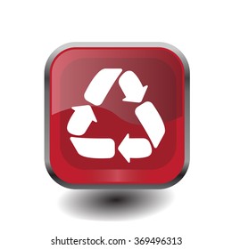 Recycle sign isolated