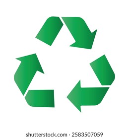 recycle sign symbol vector icon