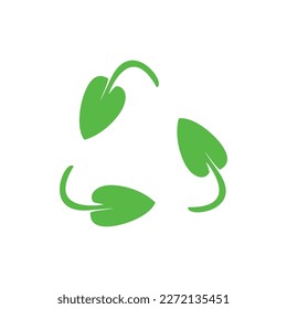 recycle sign and symbol. waste recycling icon design.