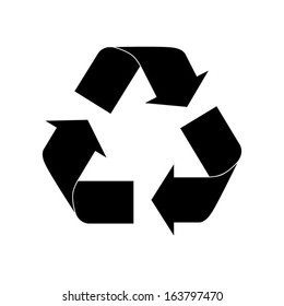 Recycle sign vector