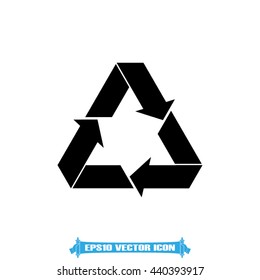 Recycle sign vector illustration eps10