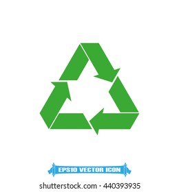 Recycle sign vector illustration eps10