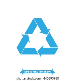 Recycle sign vector illustration eps10