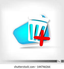 Recycle sign web icon