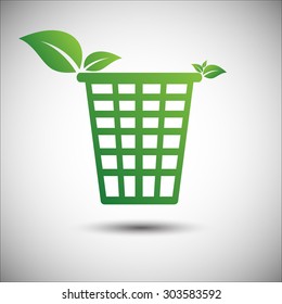  Recycle signs ecology concept .