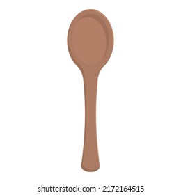 Recycle spoon icon cartoon vector. Eco friendly. Eco protection
