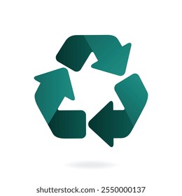 Recycling-Symbol Umweltschutz Vektor