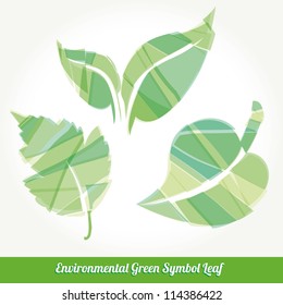 Recycle Symbol with Green