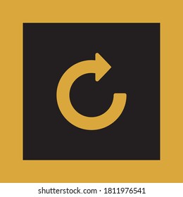 Recycle symbol. Reduce waste icon. Square pictogram. Reusable sign. Cardboard. Cycle. Industry. Packaging. Infographic. Vector. Box. Indication. Negative print. Background.