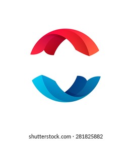 Recycle symbol or sign of arrow refresh, reload, rotation, packaging, loop sphere logo. Vector illustration design elements.