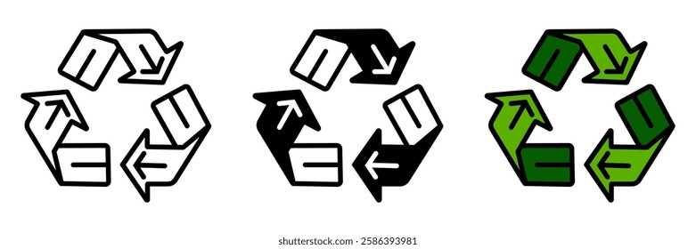  Recycle Symbol is a universal icon representing the importance of waste management and sustainability.