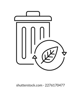 Recycle symbol vector. Green recycle sign isolate on white background. Reuse, renew, recycling materials, concept. vector illustration