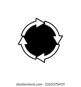 Symbol wiederverwenden, Vektorgrafik-Symbol.
