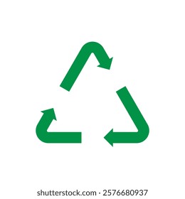 Recycle symbols. Recycling arrow icons. Reusing symbols. Recycling label. Recycle badge. Recycling icons. Recycle, reuse and reduce icons.