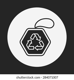 recycle tag icon