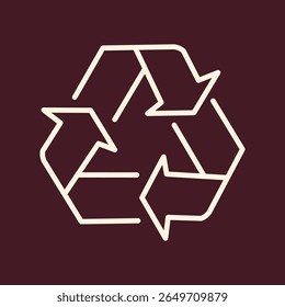 Recycle trendy useful important vector Illustration design beautiful colorful background.eps