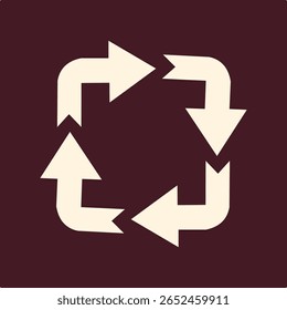 Recycle trendy useful important vector Illustration design perfect colorful background.eps