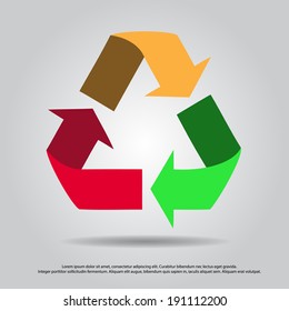recycle vector icon