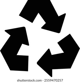 Recycle vector icon, Rounded angles graphic elements. Recycled signs, Renewable resources. Nature conservation. Duotone pictograms thin linear. Editable stroke, isolated on transparent background.