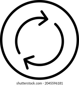 Recycle Vector icon that can easily modify or edit

