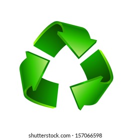 Recycle vector illustration