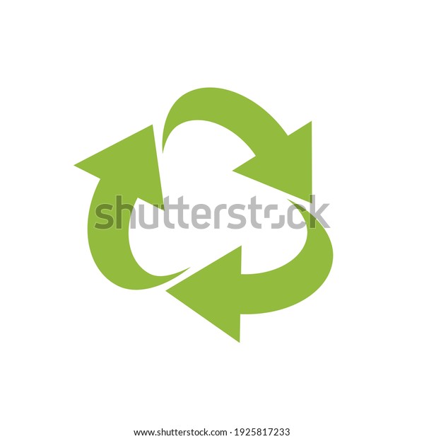 RECYCLE vector illustration .  Design elements\
for an article about\
recycle