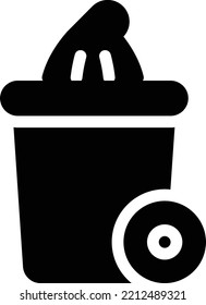 recycle Vector illustration on a transparent background. Premium quality symmbols. Glyphs vector icons for concept and graphic design. 