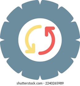 recycle Vector illustration on a transparent background. Premium quality symmbols. Line Color vector icons for concept and graphic design.