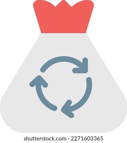 recycle  Vector illustration on a transparent background. Premium quality symmbols. Line Color vector icons for concept and graphic design.
