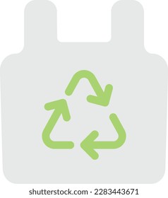 recycle Vector illustration on a transparent background. Premium quality symmbols. Line Color vector icons for concept and graphic design.