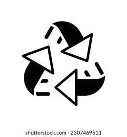 Recycle Vector Logo Design Template