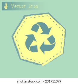 Recycle vector sign