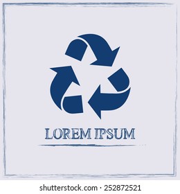 Recycle vector sign